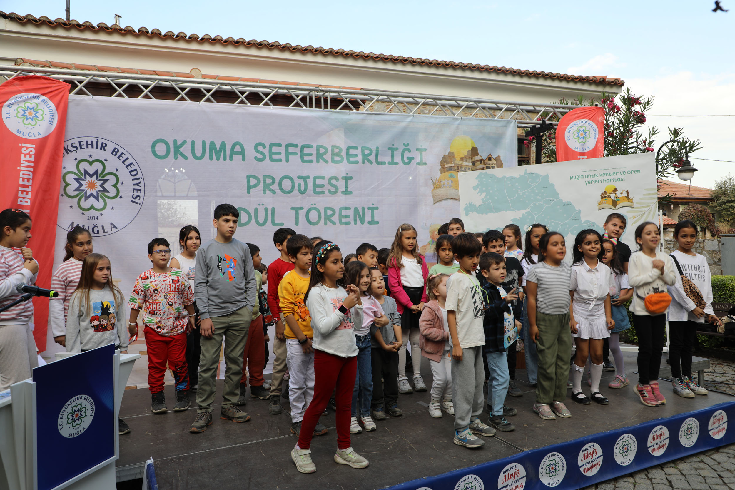 Büyükşehir Belediyesi Okuma Seferberliği Projesi Ödül Töreni Yatağan’da Yapıldı